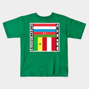 Luxembaijan and Galiru Kids T-Shirt